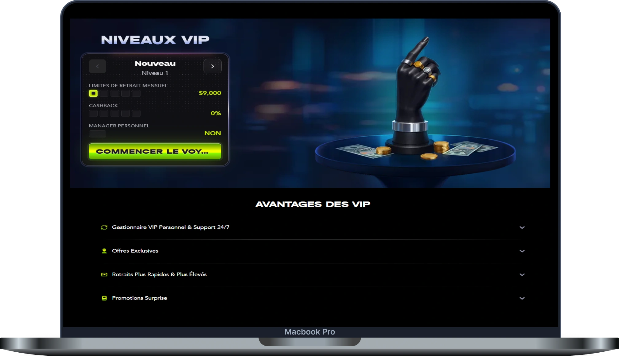 VIP Status et Programme VIP